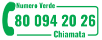 numero verde chianata